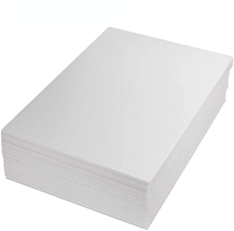 Acrux7 16 Pack 11.7in x 16.5in Foam Boards, 3/16 Inch(5mm) Thick Foam Core Polystyrene Poster Board White Hard Paper Outer Foam Boards Photo Mount Board Wedding Signs Christmas Gift Boxes - Image 1